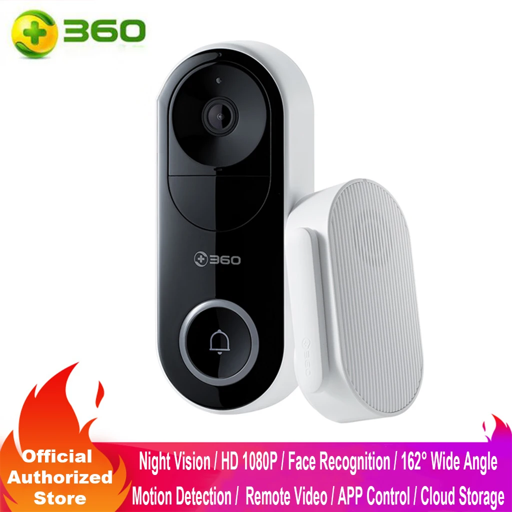 360 D819 Смарт видео Full HD Беспроводная IP камера Wifi CCTV наблюдения с функцией