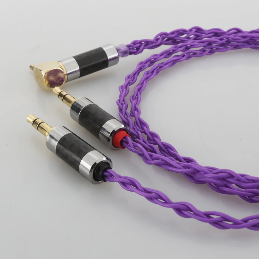 HiFi Cable with 2 5mm Trrs Balanced Male Compatible with Hifiman ANANDA ah d7200 d5200 Headphones with dual 3 5mm male