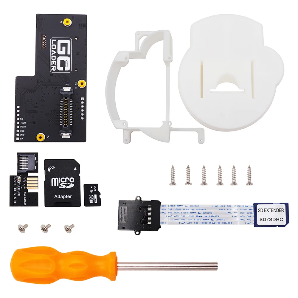 GC Loader Lite and SD2SP2 Adapter TF Card Reader for NGC GameCube Console