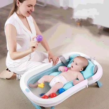 Wanienki prysznicowe wielofunkcyjna składana wanna dla dzieci przenośna plastikowa wanna dla niemowląt WY72907 tanie i dobre opinie CN (pochodzenie) 320120