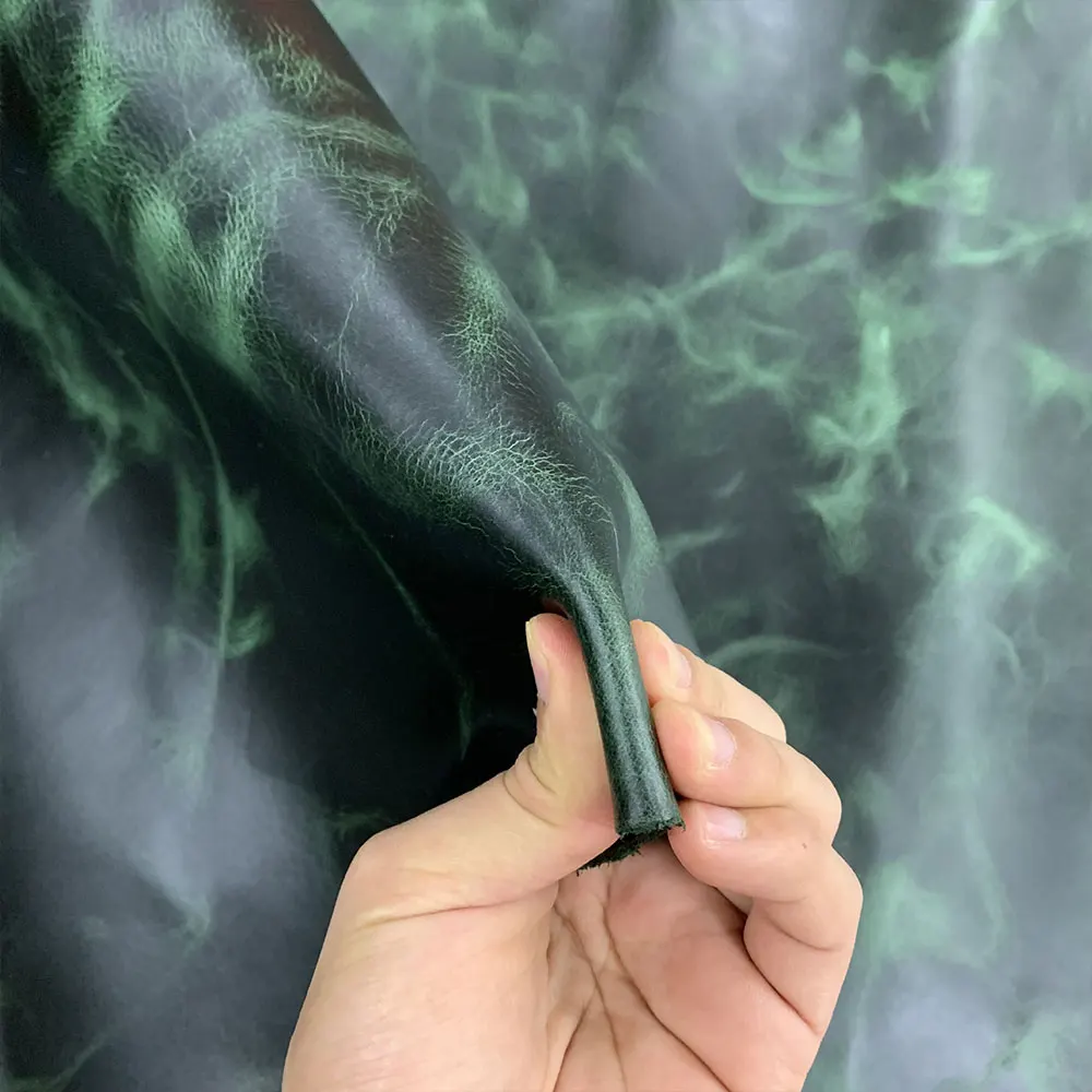 천연 가죽 오일 왁스 무두질 소가죽 소재 원단, 천연 가죽 지갑, 핸드백 신발, DIY 가죽 공예, 1.8mm