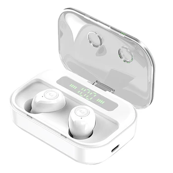 

Running Sports Earphone Mini IPX7 Waterproof Binaural Calls In Ear Bluetooth 5.0 Driving Outdoor Music Travel Wireless Charging
