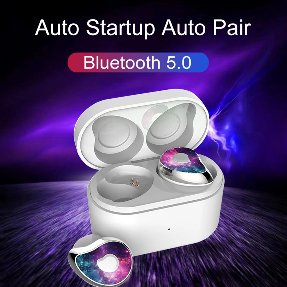 TWS беспроводные наушники Bluetooth 5 0 спортивные водонепроницаемые стереонаушники с