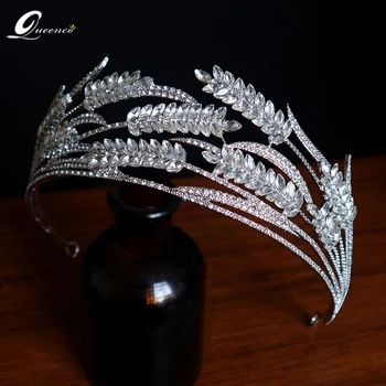 

Crown Hair Accessories for Women Tiara Diadema Headband Bride Diademas Haar Accessoires For Girls Rhinestone Crystal Headband