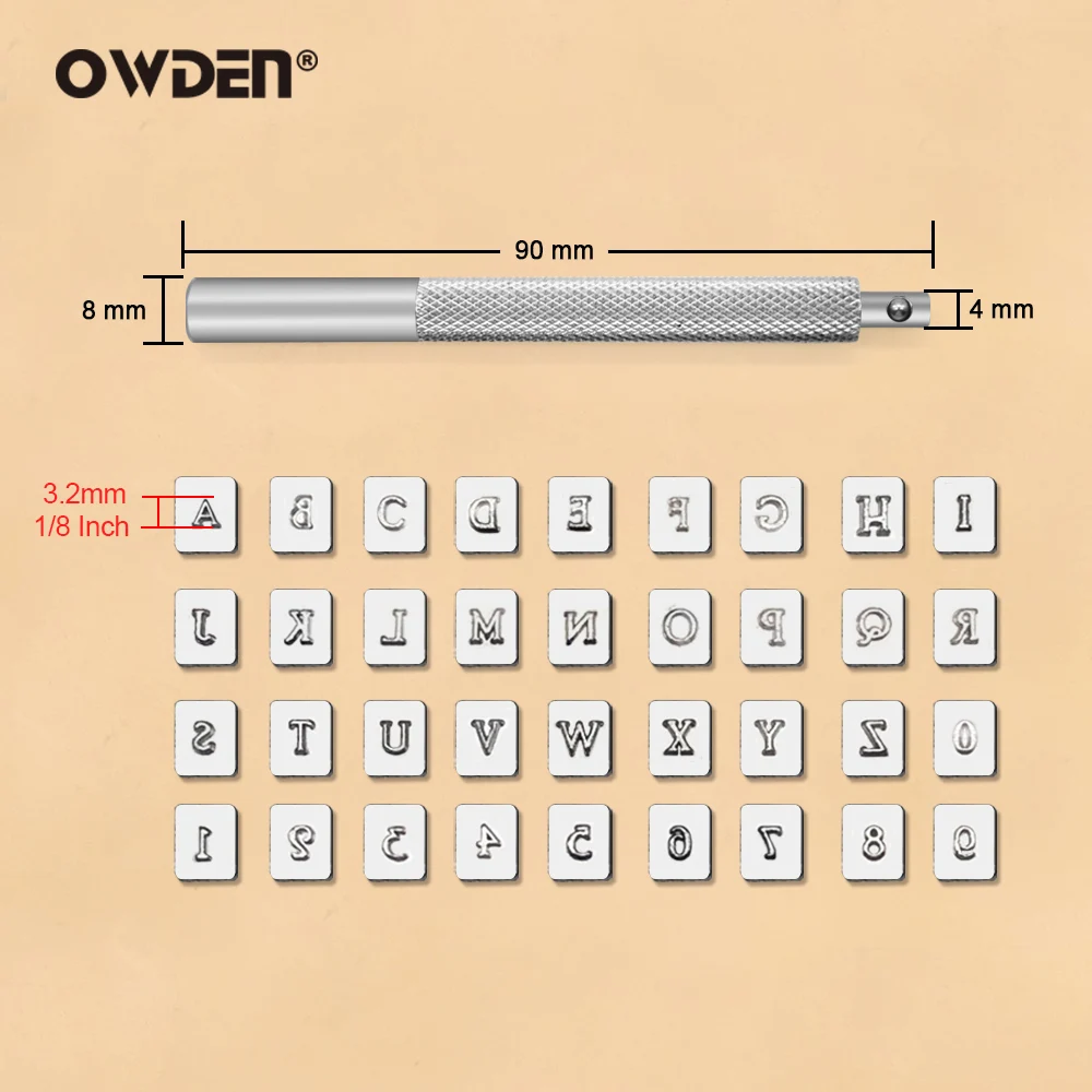 OWDEN 37Pcs 1/8