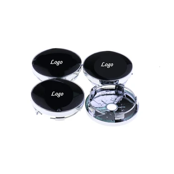 

4X Car Styling Wheel Center Cap Hubcaps ABS For Hyundai Solaris Accent IX35 Tucson Elantra Santa Fe Getz Sonata For Hyundai 60MM