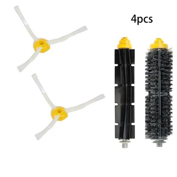 

Vacuum Brush Filter Kit For Robot Roomba 500 Series 510 530 535 537 550 560 580 Main Side Brushes Parts