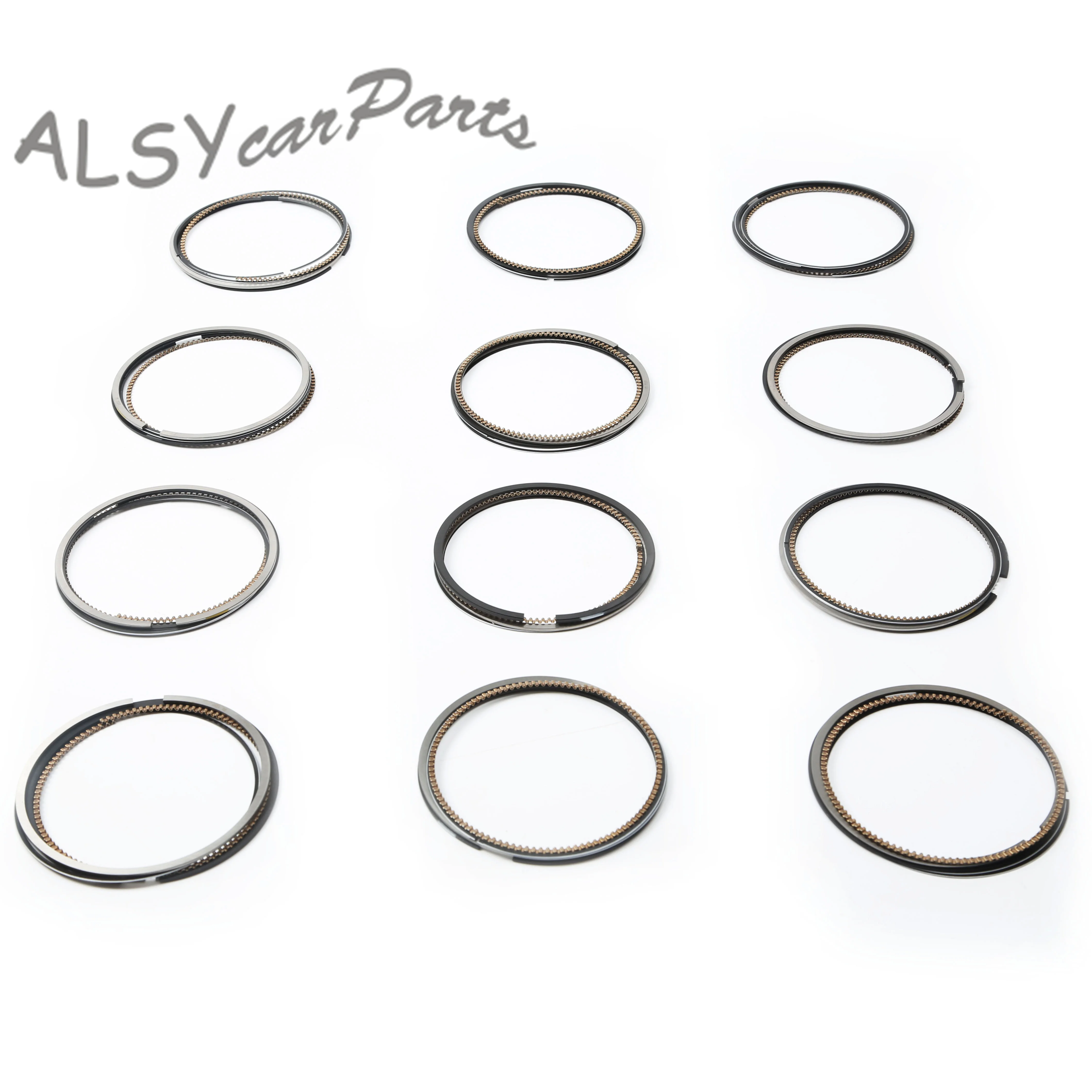 12x Piston Rings Set WG1889132 11257574822 For BMW Rolls-Royce  