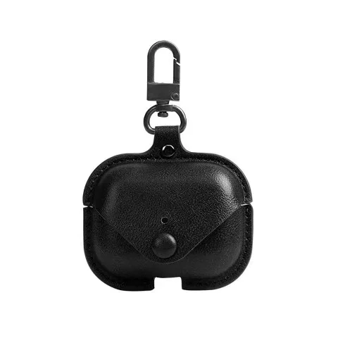 image5 Кожаный чехол для наушников с Bluetooth для Airpods Pro, роскошный защитный чехол с защитой от потери, наушники для Airpods Pro - Цвет: image5