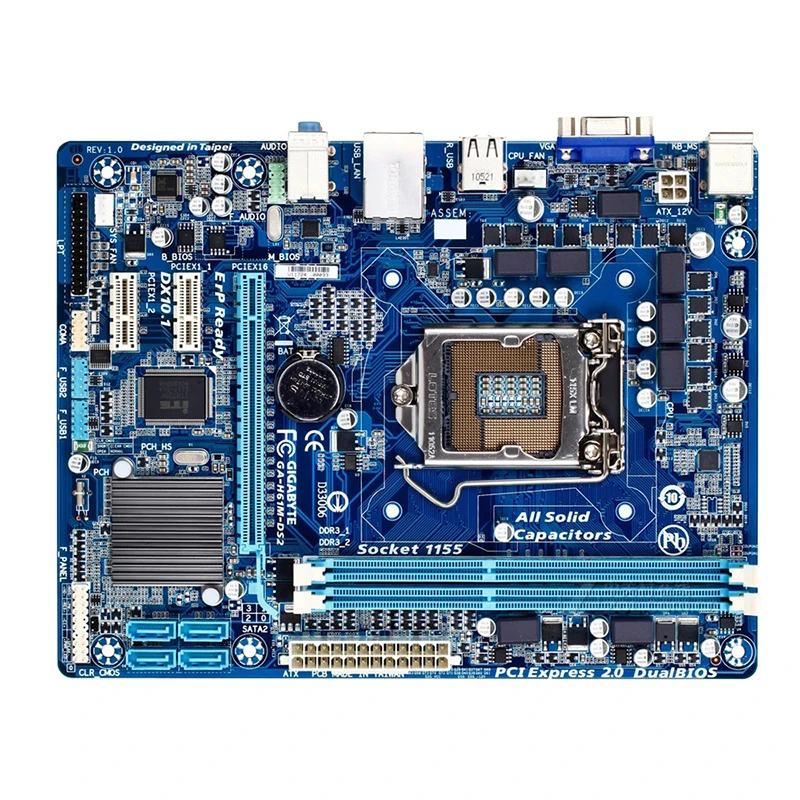 Asus/ASUS H61M-E 1155-pin G630 i3 i5 процессор второго поколения четырехъядерный комплект материнской платы DDR3 B75
