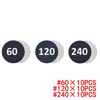 

Pads Sandpaper 5”/6” 30pcs Cleaning Loop Sanding Pad Polishing Disc Pad