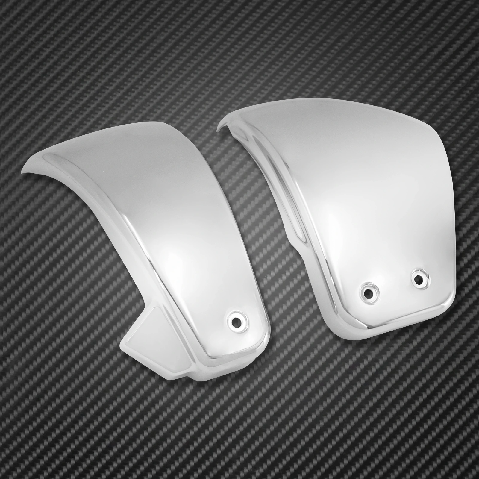 2xMotorcycle Battery Side Cover Fairing Covers For Harley Softail Breakout Fat Boy FXDR Fat Street BOB Slim FLSL 2018 2019 2020