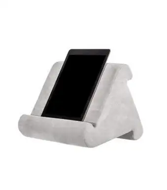 gay Треугольная Складная мягкая настольная Подушка Подставка держатель для планшета мульти-угол телефон планшет для чтения кронштейн инструменты - Цвет: gay