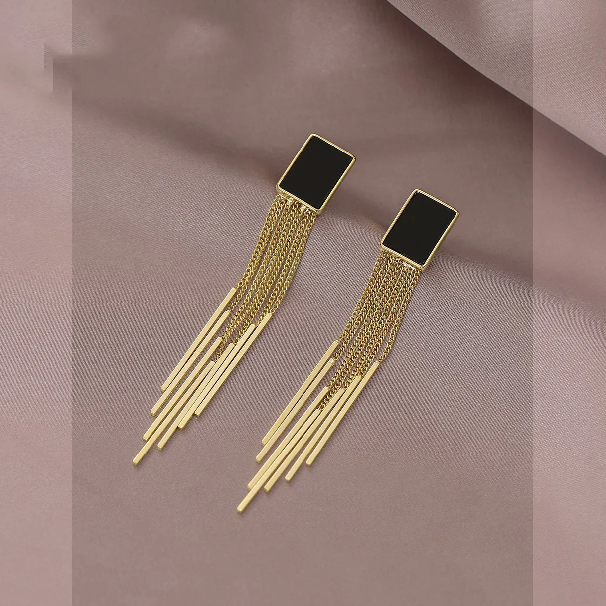 Earrings 2022 New Trendy Long Style Fashion European and American Tassel Earrings Temperament High Sense of Atmosphere - Image 5