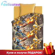 КПБ Delicatex 1.5 хлопок "Непоседа"(70х70) рис. 13013-1/8672-4 Трансформеры