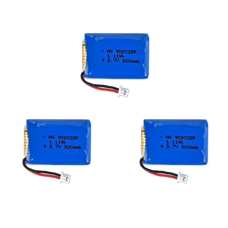 3pcs 3 7v 300mah Lipo Battery Spare Part For Ky902s Ky 902s Mini Rc Drone Quadcopte Battery Replacement Accessory Parts Accessories Aliexpress