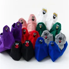 8 пара/лот, Креативные мужские и женские носки с мультяшным принтом, Короткие носки с низким вырезом, Летние Повседневные Дышащие Короткие носки, унисекс, хлопковые носки