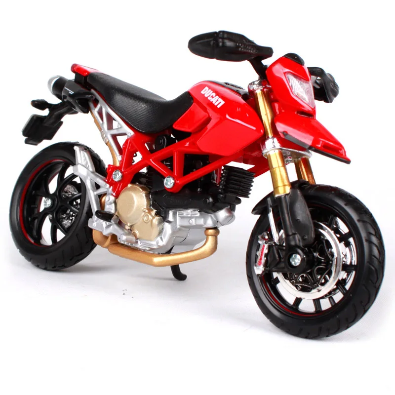 Maisto 1/18 1:18 Масштаб Ducati 1199 суперлеггра мотоциклы литье под давлением дисплей модели подарок на день рождения игрушки для мальчиков - Цвет: Ducati Hypermotard