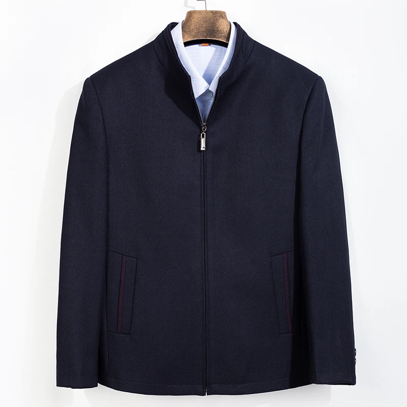 new big plus size 8XL 7XL Coat Men Windbreak Winter Fashion Mens Overcoat Wool Quality Thick Warm Trench Male Woolen c | Мужская одежда