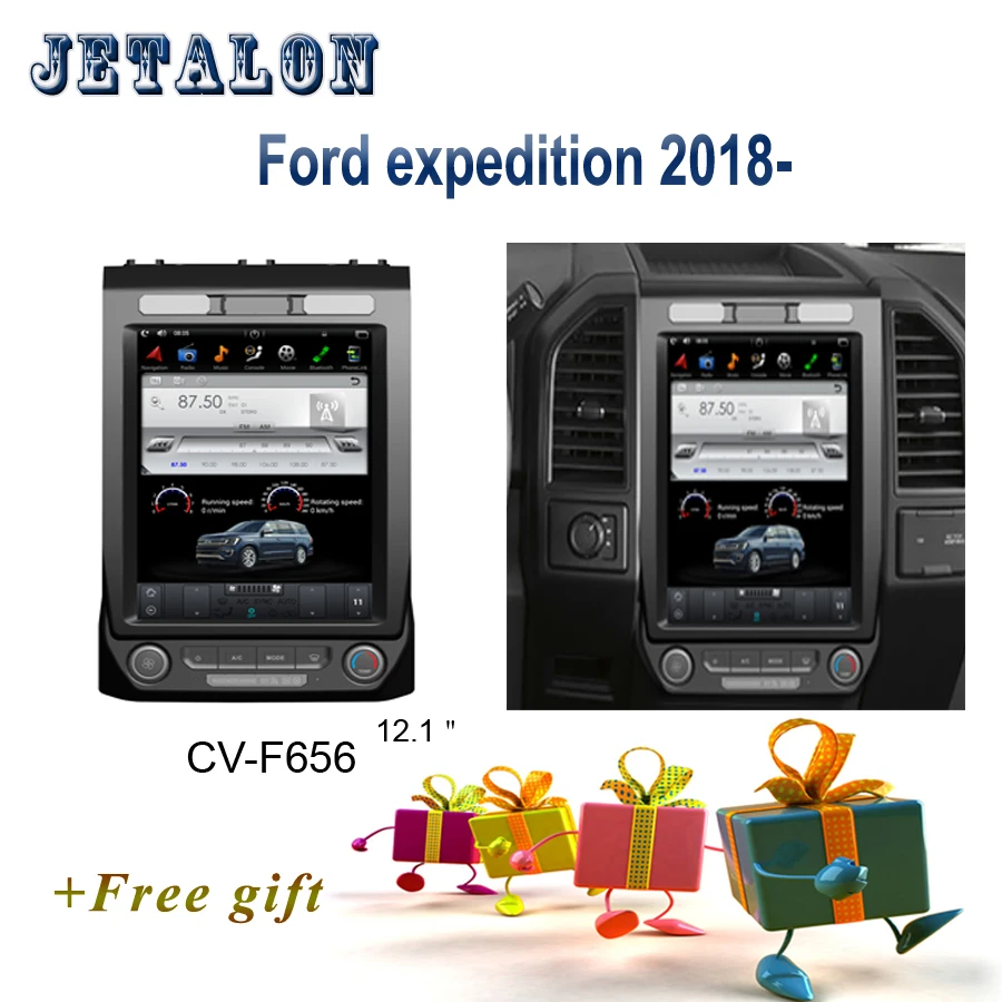 PX6 Смарт 12 1 &quotips экран Tesla навигация для Ford expedition 2018 Android автомобильный Радио плеер