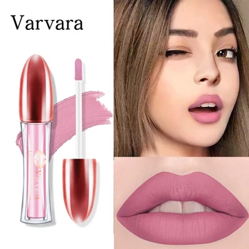 

Waterproof Matte Nude Lipstick Lip kit Pigment #03 Long Lasting Lip Gloss Women Makeup Lipgloss Cosmetic lip glaze
