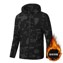 8XL, Мужская толстовка, зимняя, толстая, флисовая, теплая, на молнии, куртка с капюшоном, толстовка+ штаны, для бега, для фитнеса, повседневная куртка, спортивная одежда