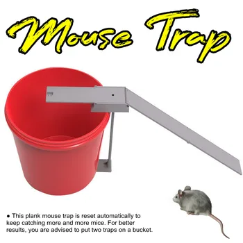 

DIY Home Garden Pest Controller Rat Trap Quick Kill Seesaw Mouse Catcher Bait Home Automatic Rat Traps Mouse Pest Mice Traps