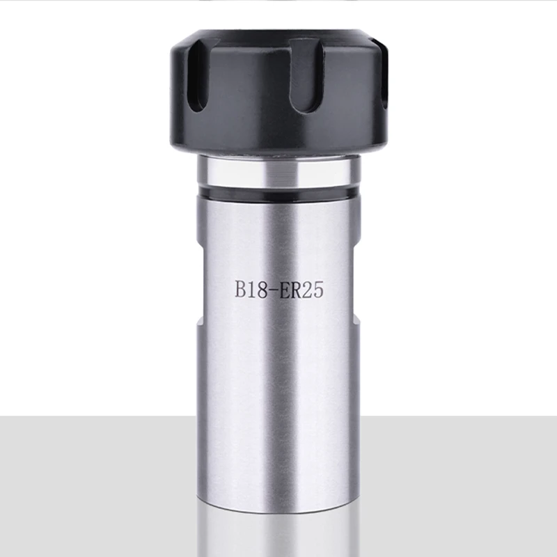 B10 B12 B16 B18 JT6-ER11/ER16/ER20/ER25/ER32 ER Collet tool holder 1PCS Motor Shaft Extension Rod instead of drill chuck Bit spring collet tool holder collet chuck lathe tool holder spring collet chuck collet chuck holder engraving collet chuck morse taper adapter