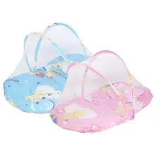 Портативная детская кроватка сетка складная детская кровать москитная сетка с подушкой для сна подушка для новорожденного путешествия кровать для сна сетка Игровая палатка