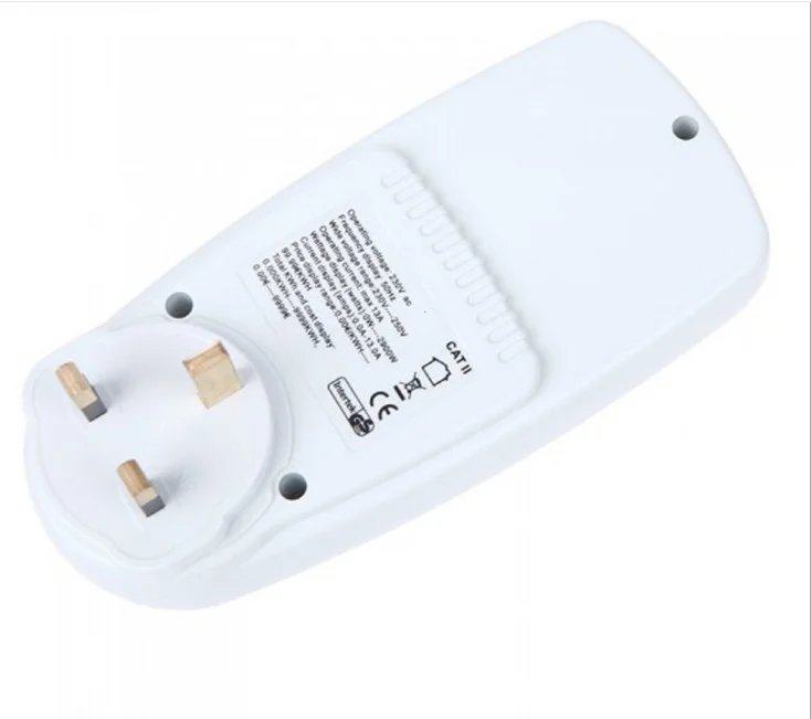 EU US UK Meter electricity monitoring electricity voltage power metering socket type mete watt meter power analyzer kwh