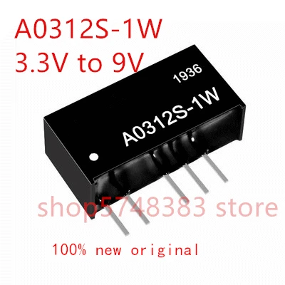 

1PCS/LOT 100% new original A0312S-1W A0312S 1W A0312 3.3V to 12V isolation power supply