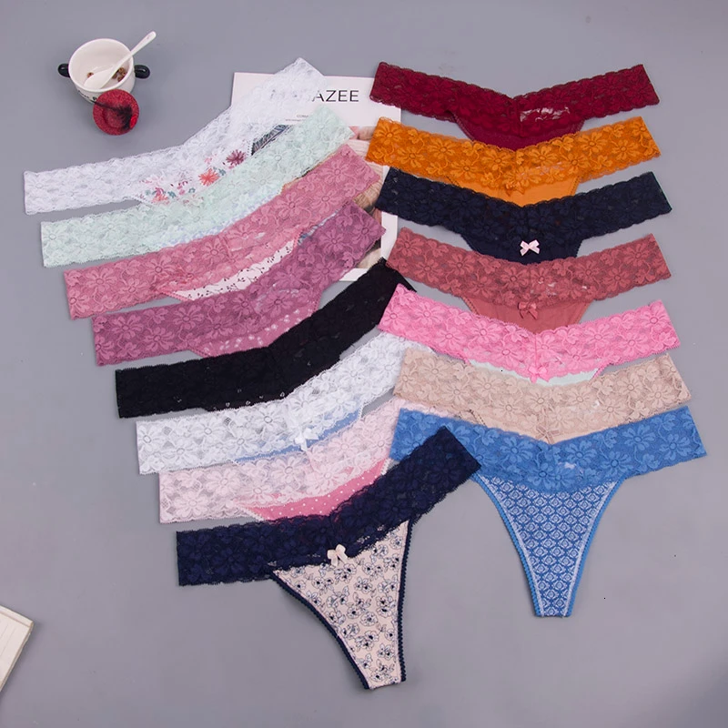 big size one size XL- XXXL women g-string sexy underwear ladies panties lingerie pants thong intimatewear 1pcs/lot ac70 - Цвет: zhx13random