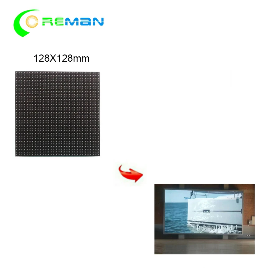 Оптовая продажа светодиодный модуль SMD 3 в 1 RGB P4 комнатная полноцветная