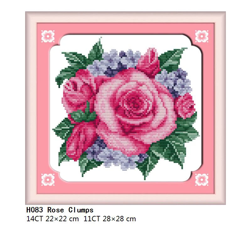 joy sunday cross stitch print canvas for embroidery kit count cross stitch needlework cross stitch Threads embroidery needles (2)