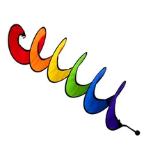 Красочная палатка для кемпинга, складная Радужная Спиральная Ветряная мельница, ветряная вертушка, домашний садовый декор, украшения, Классические игрушки