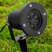 Снежинка на открытом воздухе светодиодный лазерный проектор светильник пейзаж Сад лампа