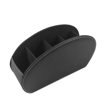 

PU Leather Storage Box Multifunctional Desk Organizer Box Home Office Remote Control Storage Dolap Box
