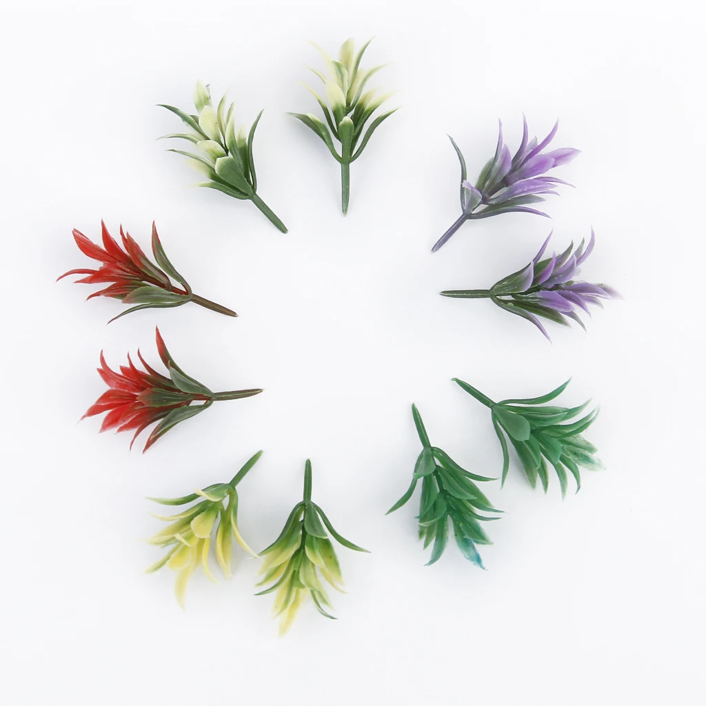 100 Colorful Model Flowering Plants Railway Park Garden Scene 1:100 HO TT Scale