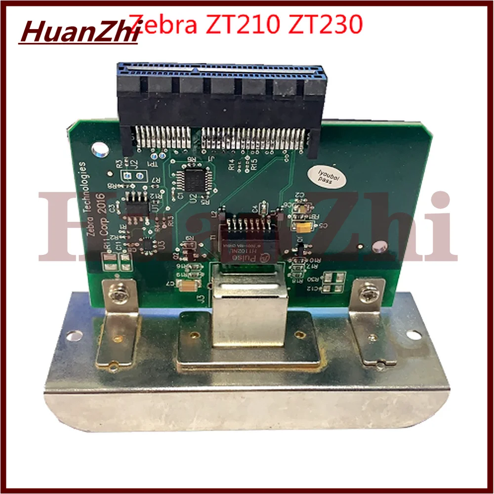 Huan Zhi P103820401 Zebra Zt210 Zt220 Zt230 Placa de Rede Interna do Servidor de Impressão Ethernet - Imagem 2