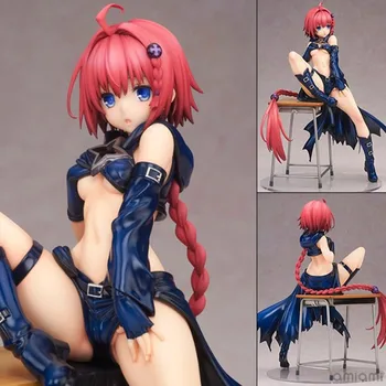 

Anime 20CM To Love Ru Darkness Kurosaki Meia with chair PVC Action Figure Collectible Model Toys Gift