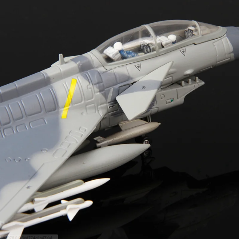 Игрушки подарок для детей 1/72 масштаб сплав J-10 самолет истребитель камуфляж два сиденья модель самолета