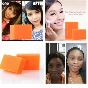 

100g Kojic Acid Soap Brightening And Removing Mites Cleansing Soap Moisturizing Soap Bath Oil Essential Handmade Y7A3