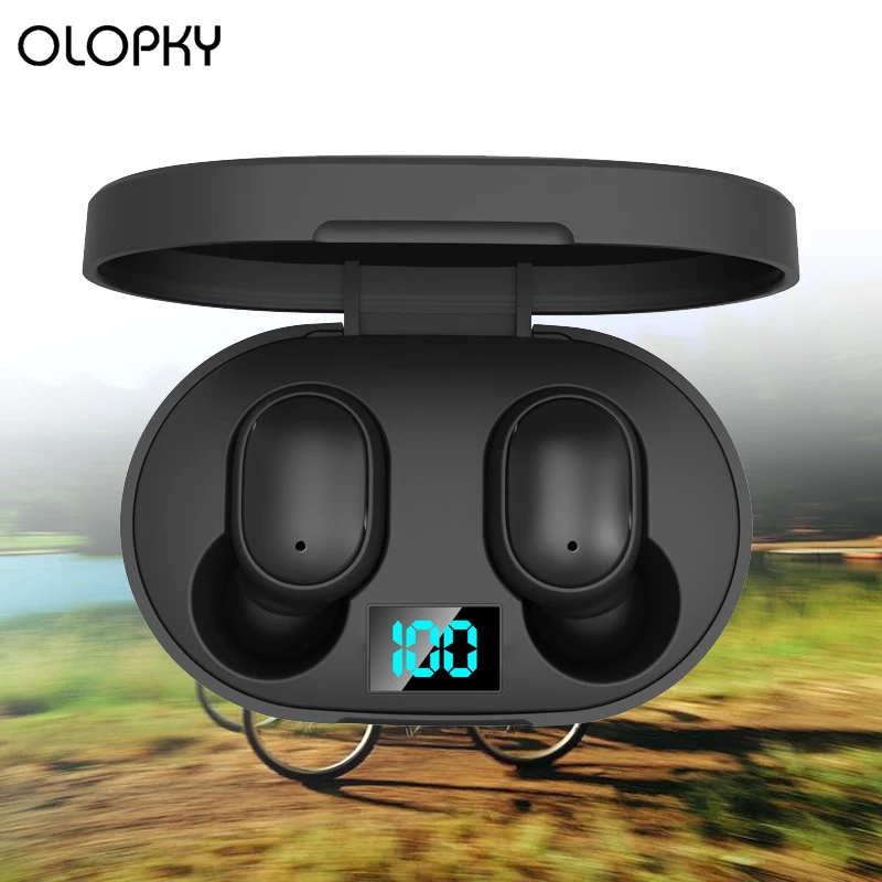 

Bluetooth Earphone Wireless Earphones Earbud TWS True 5.0 HIFI Stereo Earphones Bass In-Ear Headset Headphones Earbuds Headset