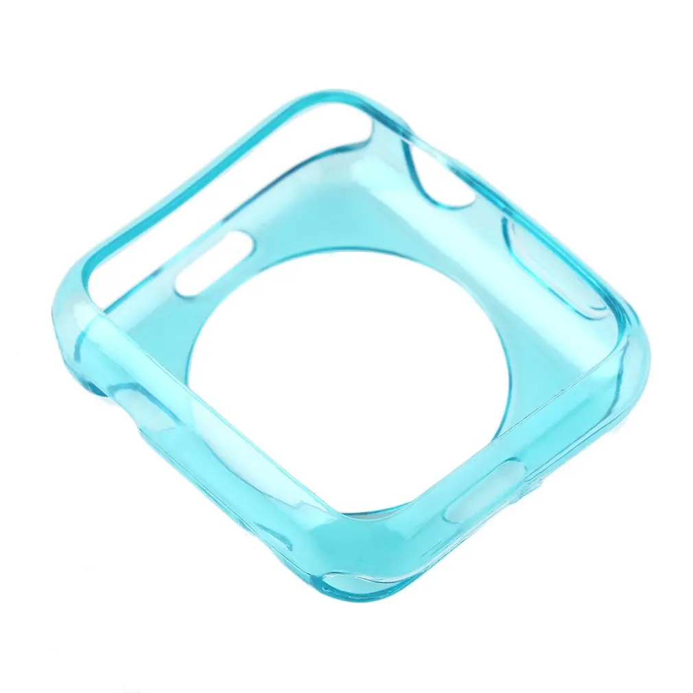 Slim TPU Protective Bumper Case Cover Skin For Apple Watch for iWatch 38mm Wholesale