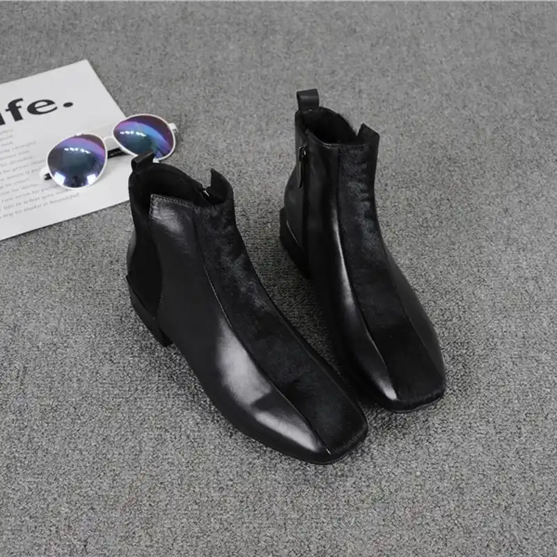 womens chelsea boots with zip