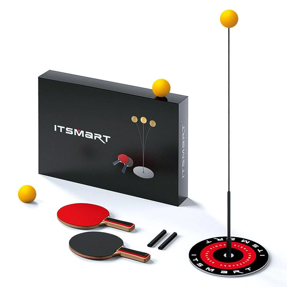 プロのピンポンボールトレーナー卓球トレーニングロボットクイックリバウンド弾性ソフトシャフトピンポンボールマシントレーナー Table Tennis Balls Aliexpress
