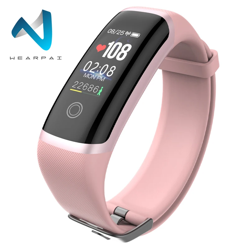 Wearpai мужские спортивные Смарт часы с шагомером IP67 водонепроницаемые фитнес
