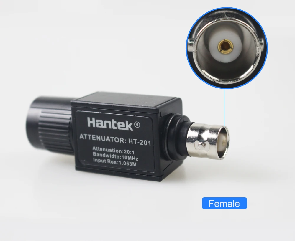 Hantek HT201 осциллограф 20:1 пассивный аттенюатор 300 в Max для Pico сигнала Attenuator10MHz