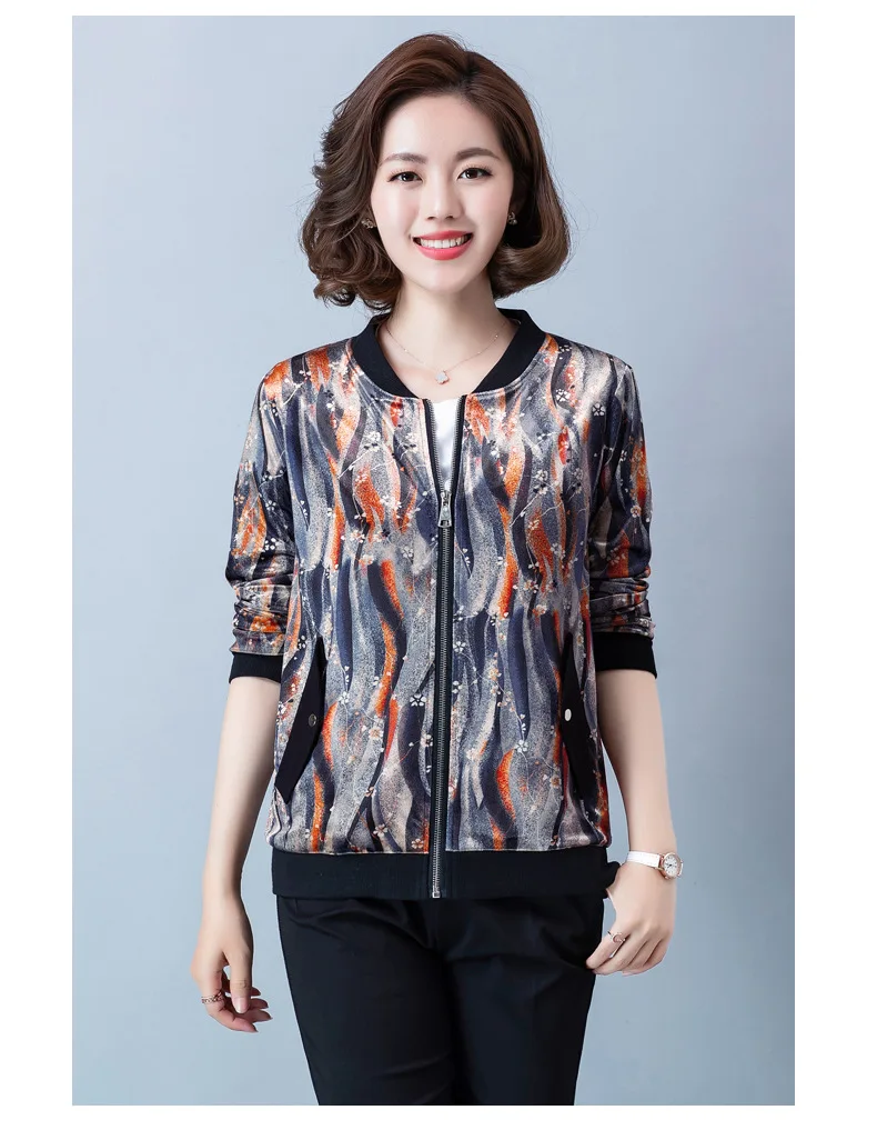 Новинка Весна 2020 Женская куртка пальто для женщин среднего возраста большие