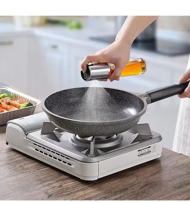 бутылка для масла спрей Стеклянная дл распылитель оливкового масло пустая